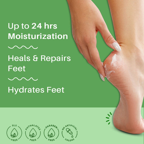 Glamveda Foot Cream for Cracked Heels